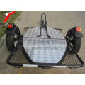 Trailer de moto plegable MT501 para moto (pintura en polvo negro)